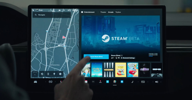 Tesla’s Latest Update Adds Steam Games And Apple Music