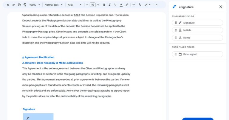 Google Docs And Drive Are Getting Support For ESignatures