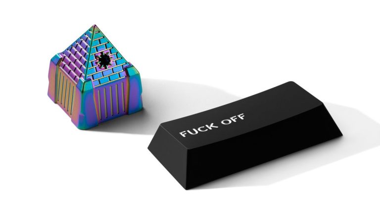 Of Course Dbrand’s First Novelty Keycaps Include A ‘fuck Off’ Key